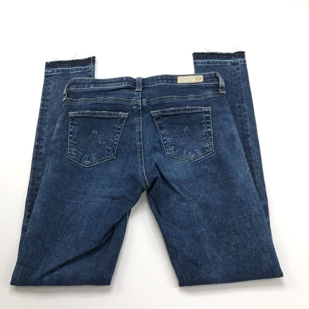 AG Adriano Goldschmeid 25 R (Fits 26W 28.5L) The Legging Ankle Super Skinny Raw